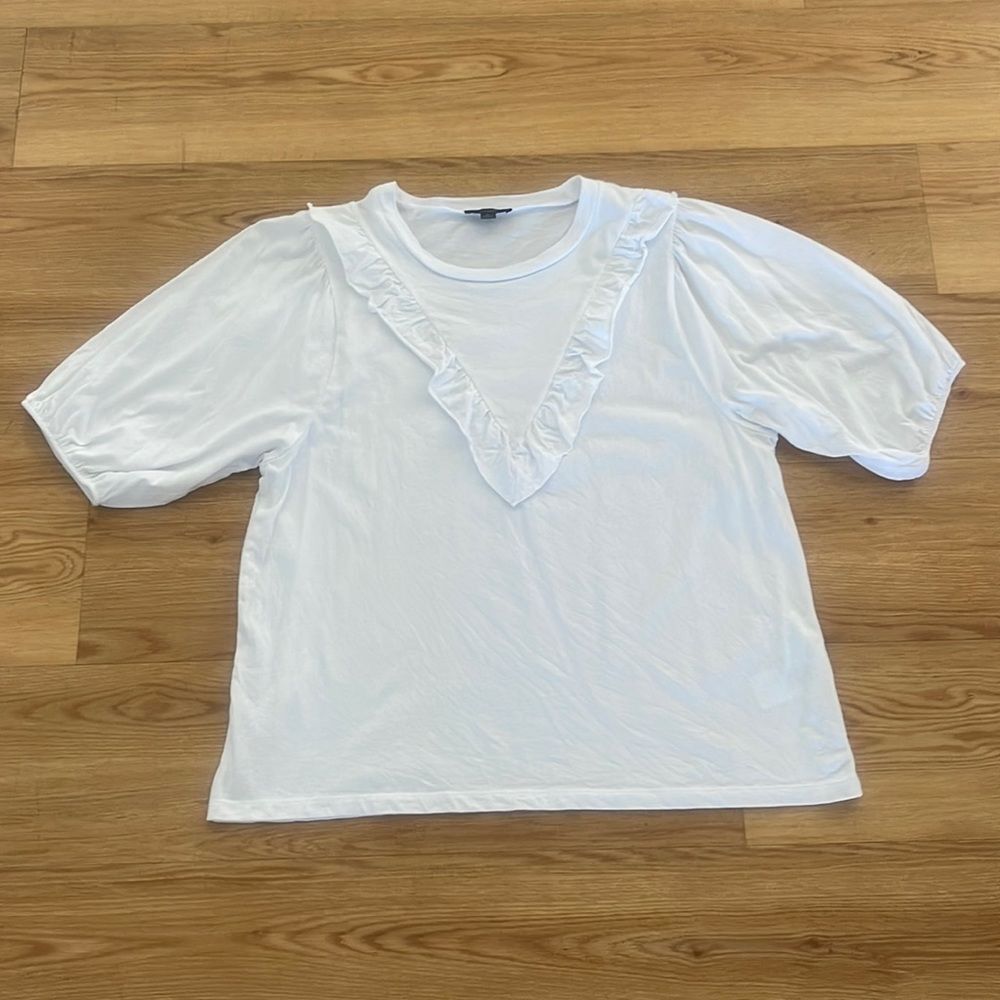 J. Crew Ruffle Shirt
